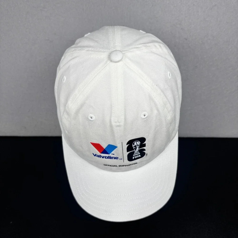 Adidas FIFA World Cup 2026 Valvoline Official Supporter Hat White Baseball Cap